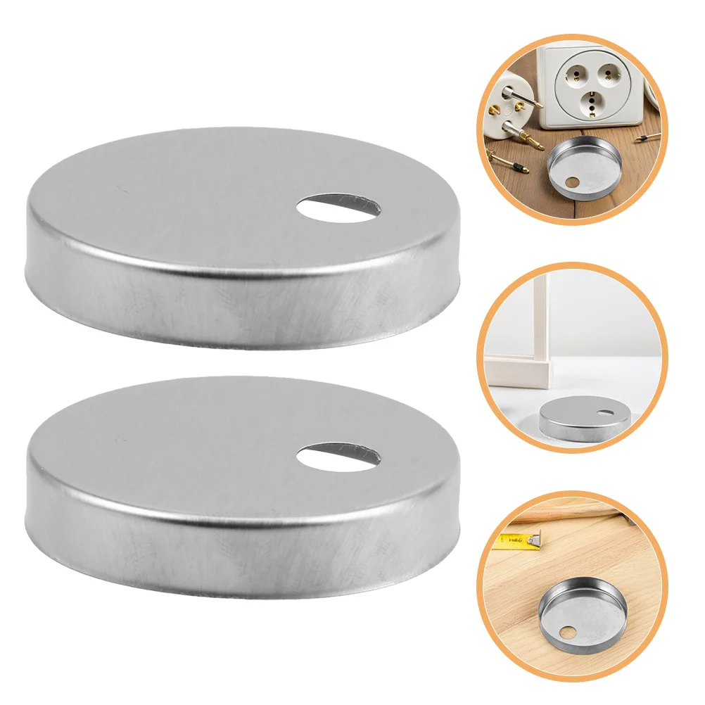 

4pcs Stainless Steel Toilet Seat Bolt Covers Decorative Caps For Bathroom Fixture Hardware Parts Easy Install Toilet Lid