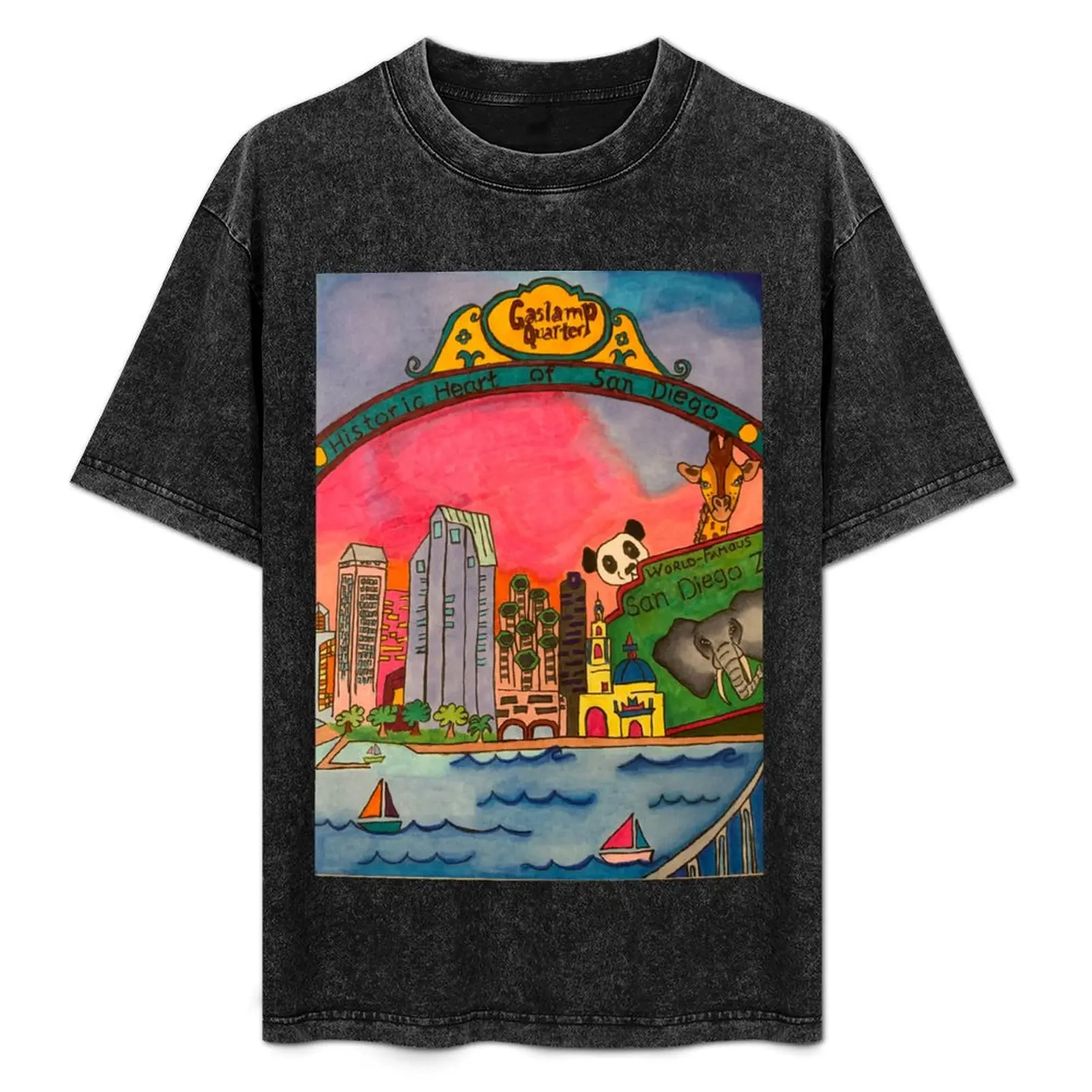 America's Finest City T-Shirt graphics kawaii clothes anime t shirts essential t shirt mens champion t shirts