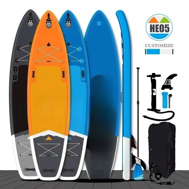 Inflatable fishing board surfboard manufacturer supplies water skiing rafting boat yoga paddle board