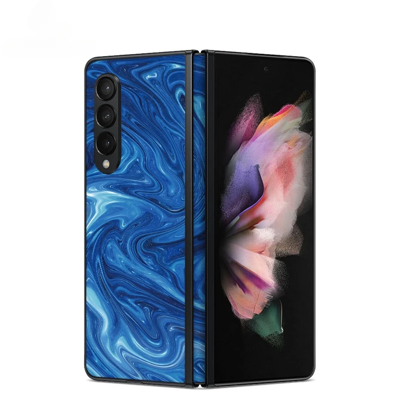 Colorful For Samsung Galaxy Z Fold3 5G Fold 3 Case Decal Skin HD Wallpaper 3M Film Cover Protector Wrap Ultra Thin Sticker