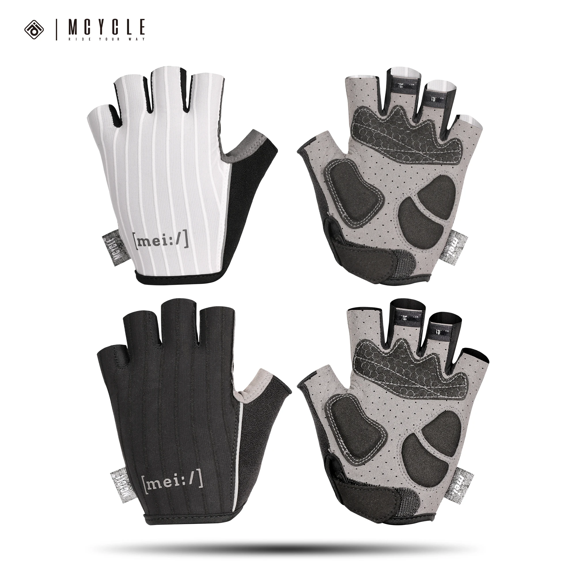 

Горячие продажи мотоциклетных велосипедных перчаток с полупальцами, велосипедные перчатки на липучке, амортизирующие перчатки для езды на велосипеде, уличные перчатки