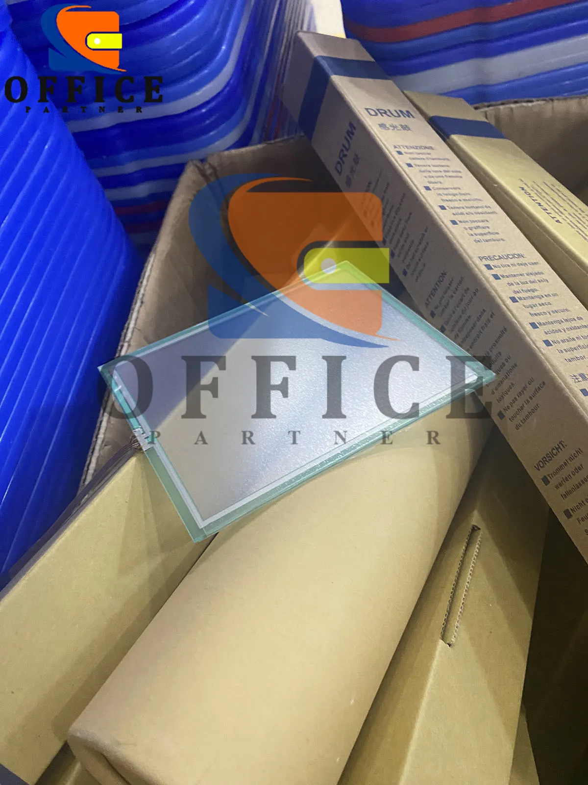 1PCS suitable for Riso Copier RZ370 RZ570 RZ670 RZ970 MZ770E 133*105mm Touch Screen Glass