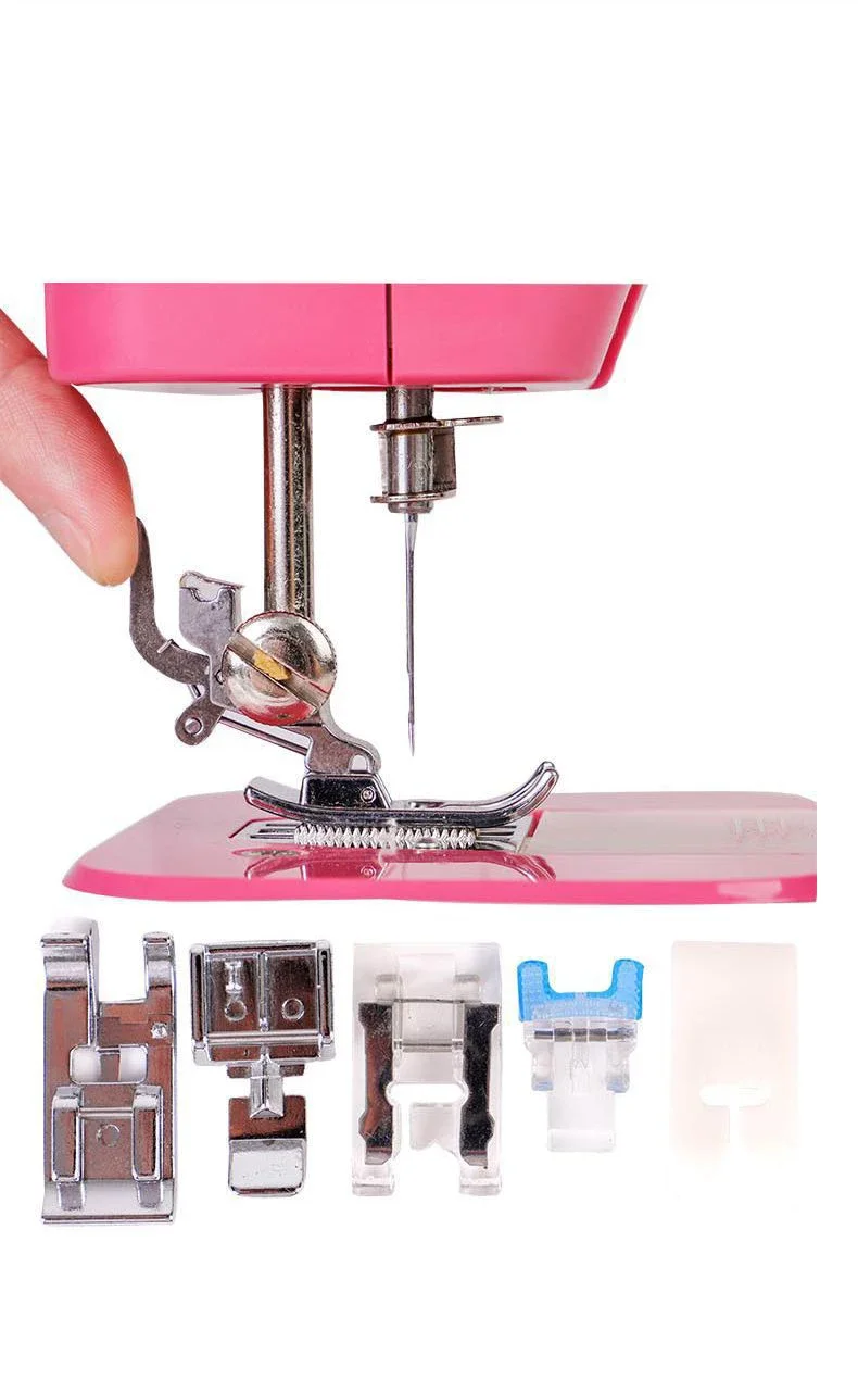 

Desktop household mini multi-function electric sewing machine Household overlocking cross-border mini sewing machine