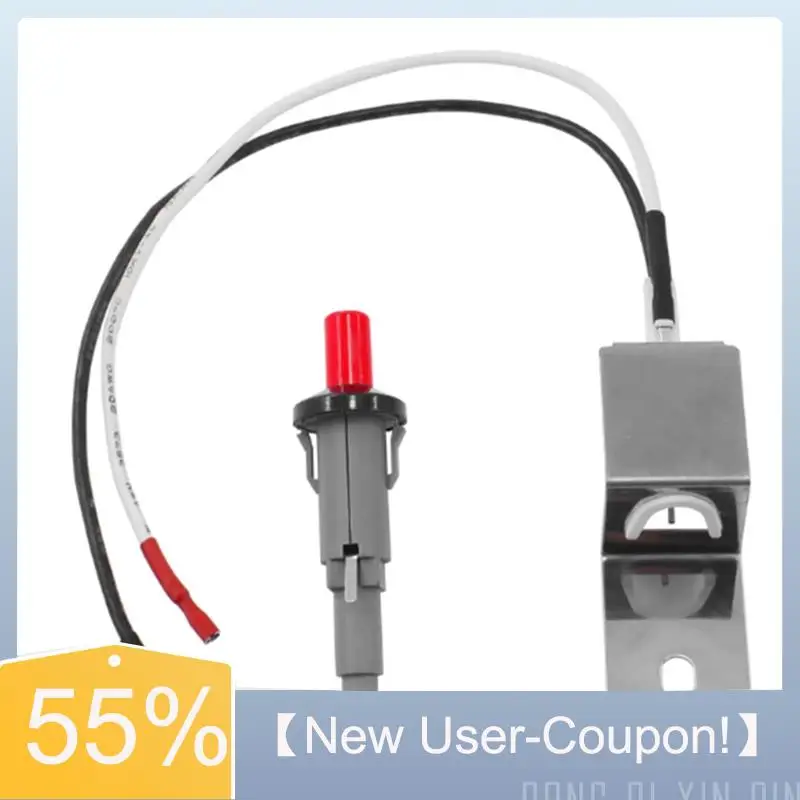 Happy New- Gas Grill Piezo Igniter Assembly Piezo Spark Igniter Ignition For Weber 80462 Q100 Q200 Piezoelectric Pulse Ignition