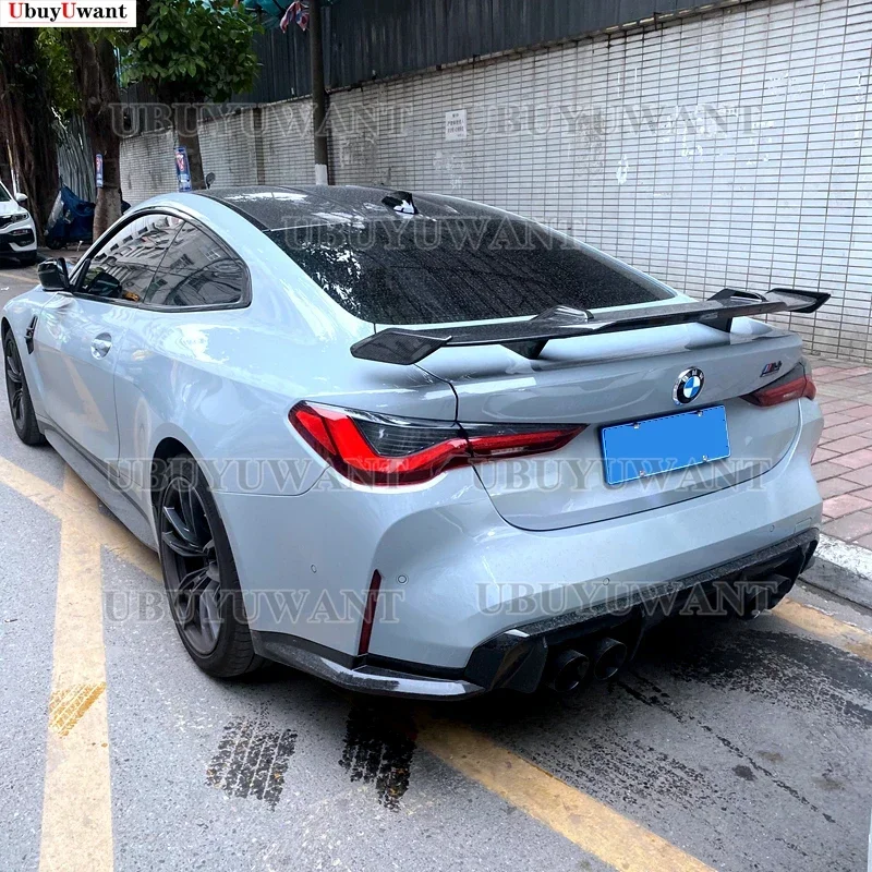 

Заднее крыло багажника спойлер из углеродного волокна для BMW M1 M3 M4 M5 M6 G20 G22 G23 G80 G82 G14 F32 F36 GT стиль ковка углеродный 2018-Up