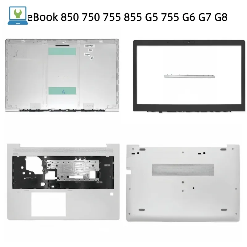 New Laptop LCD Back Bezel Front Frame Top Case Bottom Cover Case For EliteBook 850 750 755 855 G5 755 G6 G7 G8 Shell