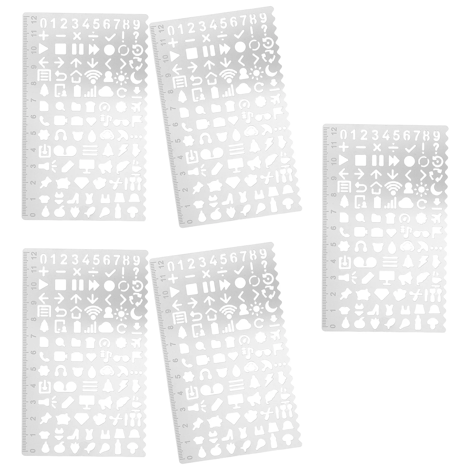 30 سنتيمتر قالب رسم حاكم البلاستيك الشفاف الهندسة أداة الرسم أداة الصياغة الفنية لتصميم الفن