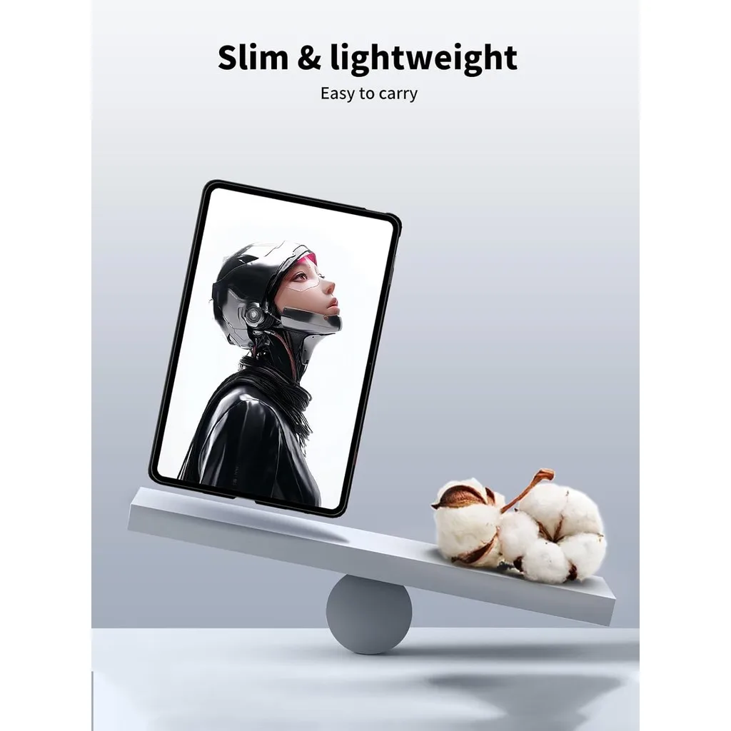 Capa para REDMAGIC Astra Gaming Tablet 9.06 polegadas 2025 Capa de proteção anti-arranhões para REDMAGIC Tablet 3 Pro (preto)