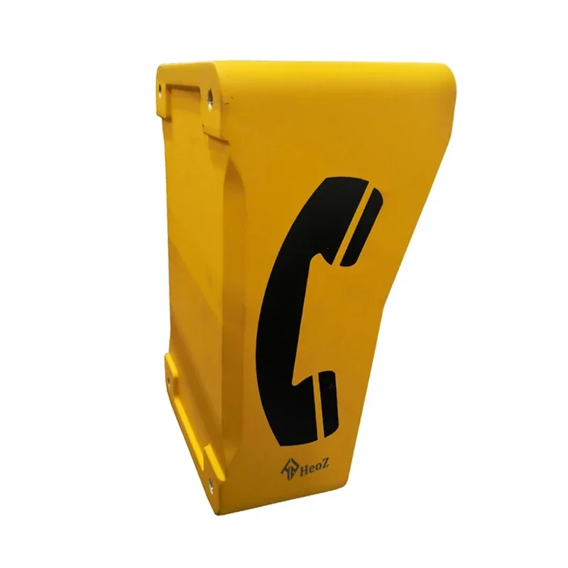 Telepon Industri SIP VoIP SOS IP Panel Analog POE GSM 3G 4G Darurat Tahan Lama di Pinggir Jalan dengan Tombol SOS