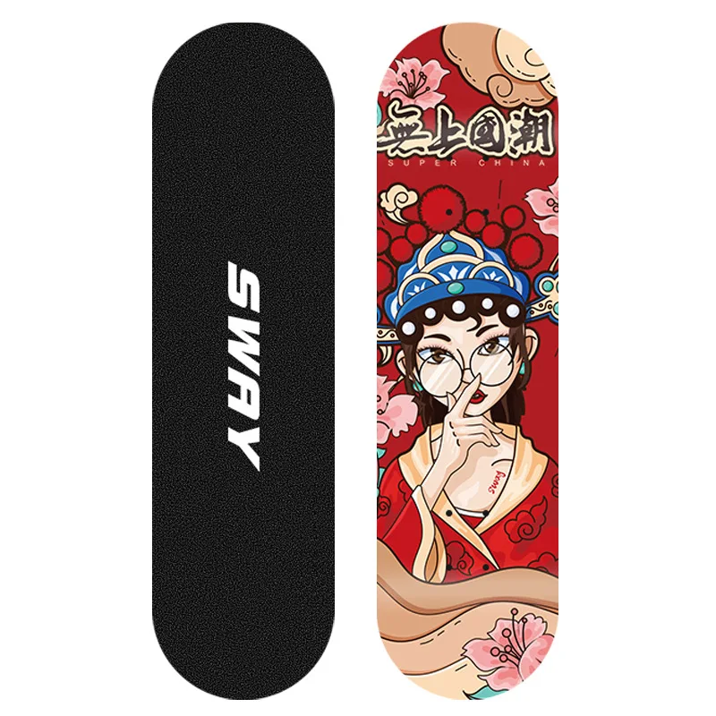 

Skateboard Adult And Children's 6-12 Years Old Universal Professional Double-lift Shock-absorbing Four-wheel 어린이퀵보드 Skateboard