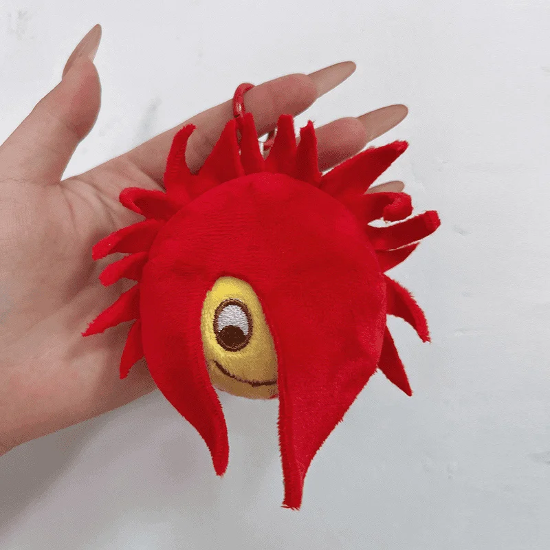 

Creative Cartoon Network Emoticons Plush Toys Cute Funny Long Hair Face Pendants Dolls Cute Keychain Kids Bags Decor