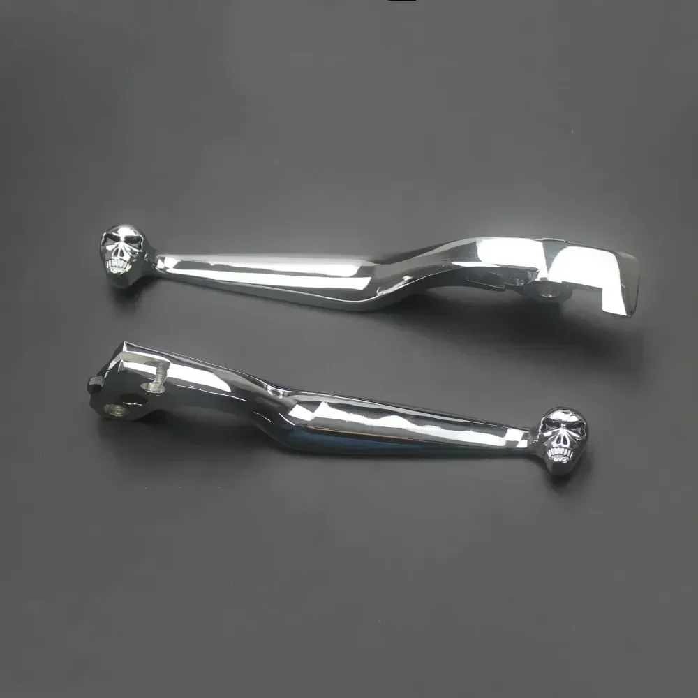 Pair Motorcycle Skull Brake Clutch Levers  For Honda Shadow 600 1100 CBR600 F1/F2/F3/F4/F4i Magna 750 VTX1300 VT1100C2