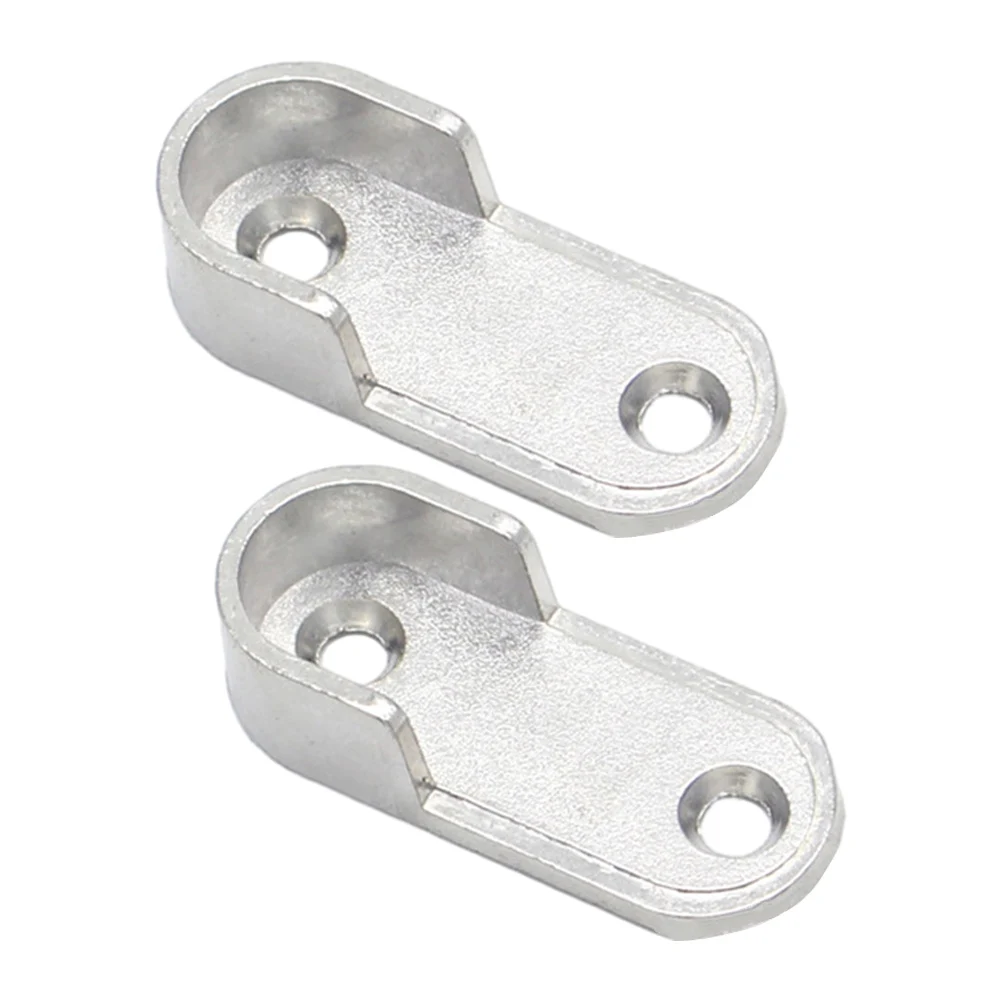 Clothes Hanger Closet Brackets Household Rails Pole Three-hole Wardrobe Supports Brackets Closet Brackets Zinc Alloy