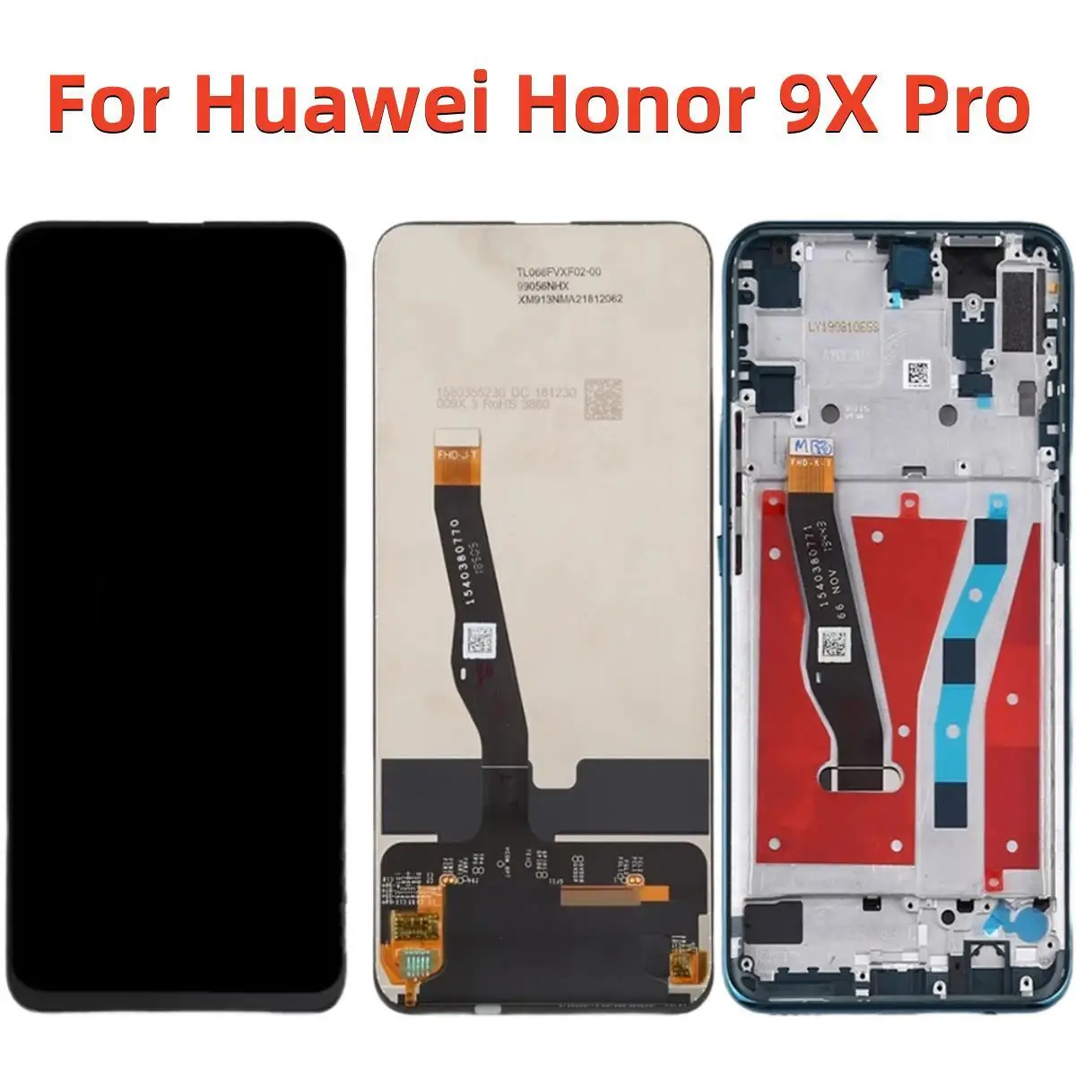 

Original 6.59" For Huawei Honor 9X Pro HLK-L41 HLK-L42 LCD Display Touch Screen Digitizer Assembly For Honor 9XPro LCD