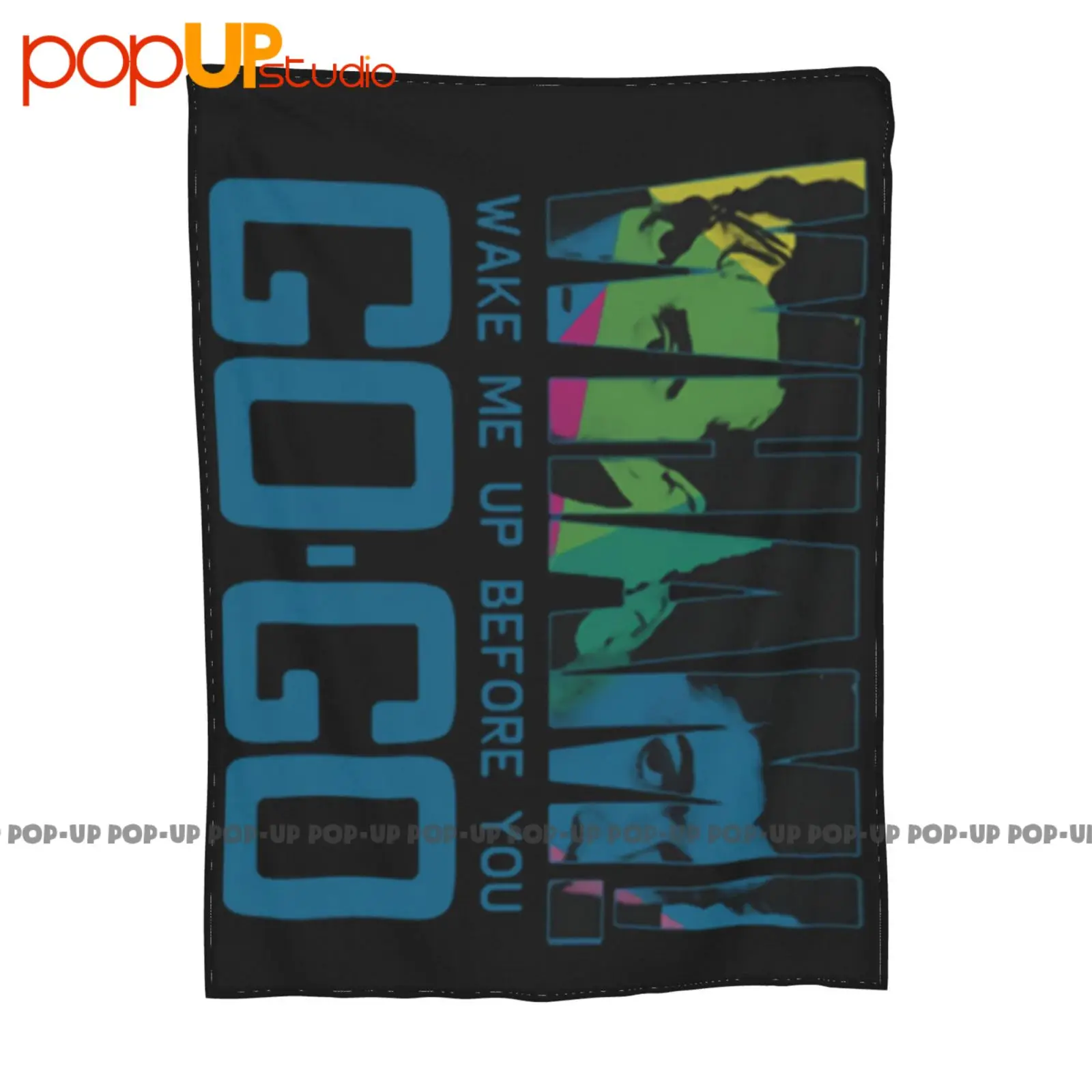 Wham Wake Me Before You Go Pop Music Concert Ultra-soft بطانية لحاف الشتاء غطاء أريكة أغطية السرير #2