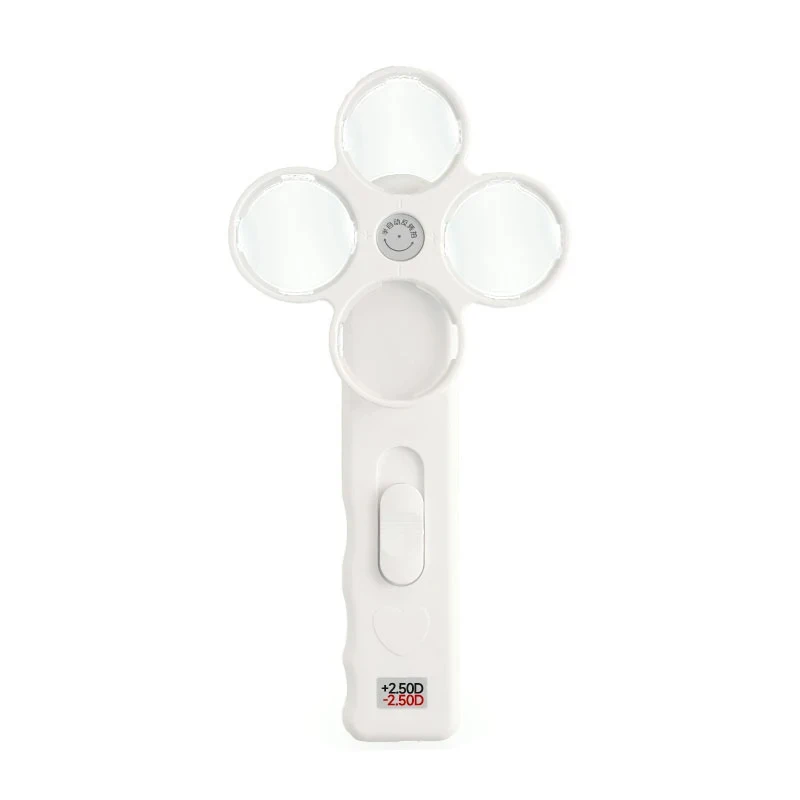 

Professional 4 Lens Optical Flipper for Amblyopia Therapy - Semi-Auto Eye Occluder with Durable ABS Plastic Frame
