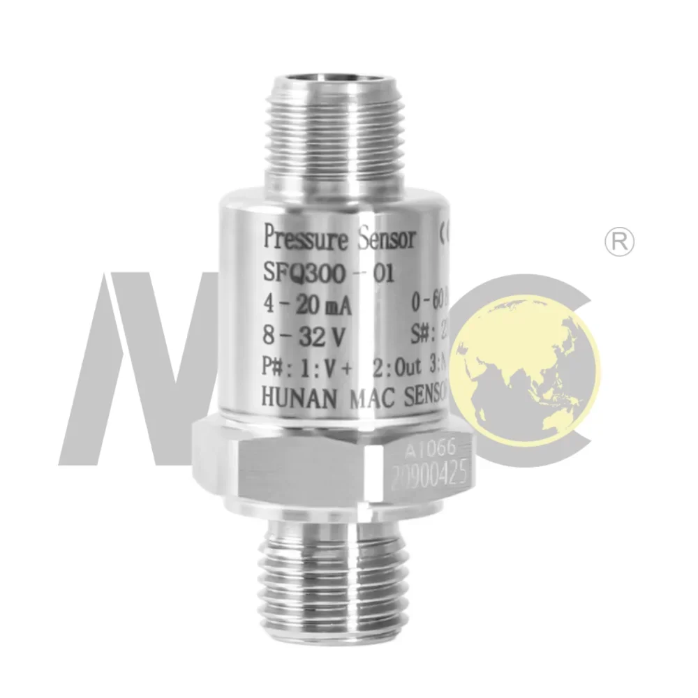 0  100bar 1000 bar 1500psi Thin Film Oil Industrial Pressure Sensor For Mobile Cranes Boiler Cost