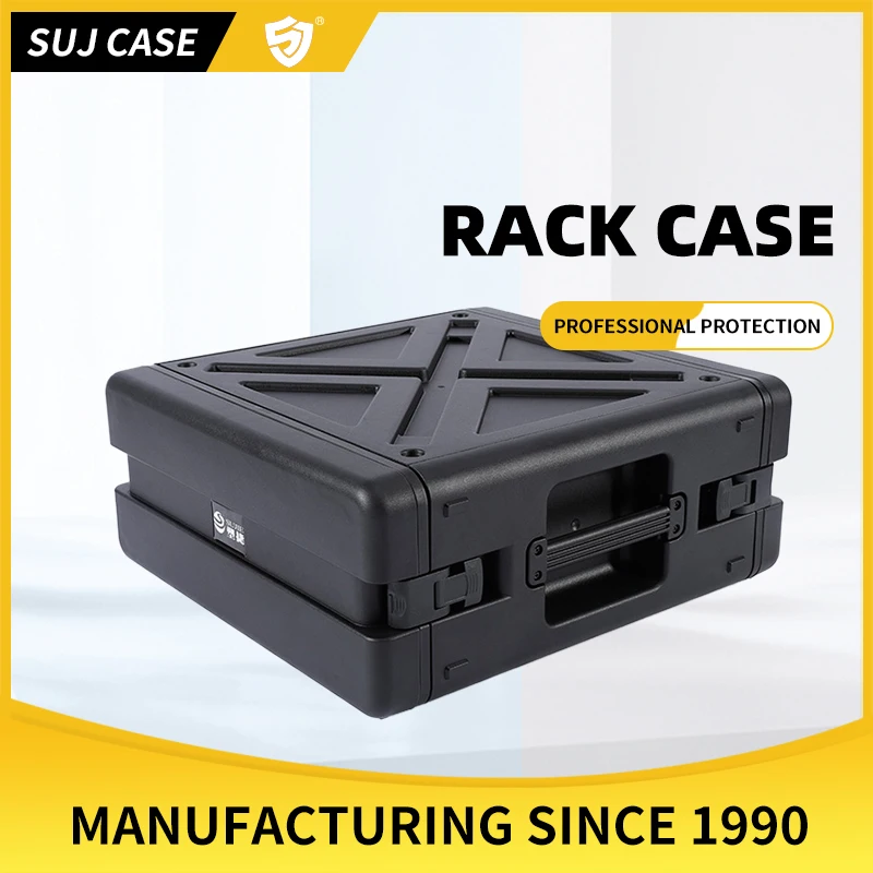 J4U Rack Case Shockproof Flight Case Specially Designed for Mobile Power Supply Audio Stage Power Amplifier Equipment Protection
