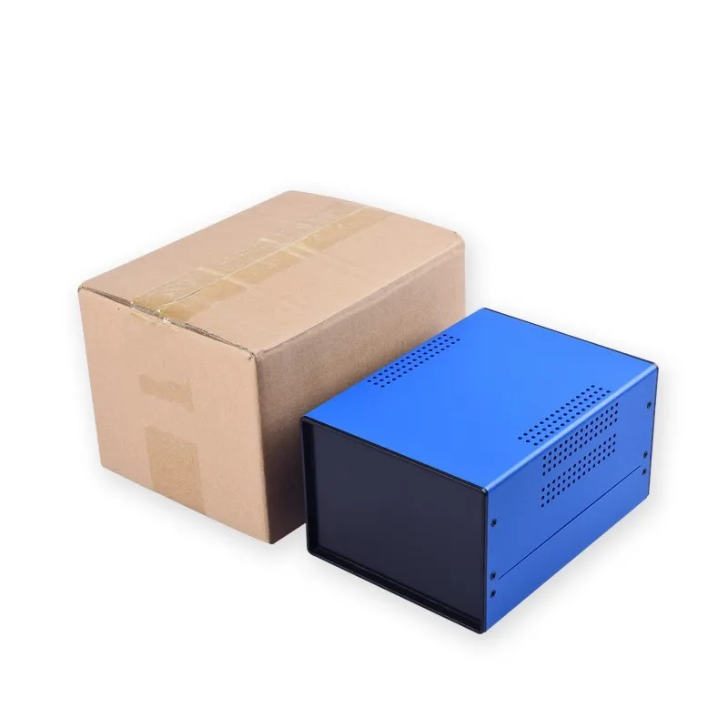 Imagem -05 - Caixa de Ferro Case Eletrônico Faça Você Mesmo Metal Faça Você Mesmo Projeto Gabinete Instrumento Caixa Portátil Dispositivo Gabinete Alta Qualidade 150x110x275 mm