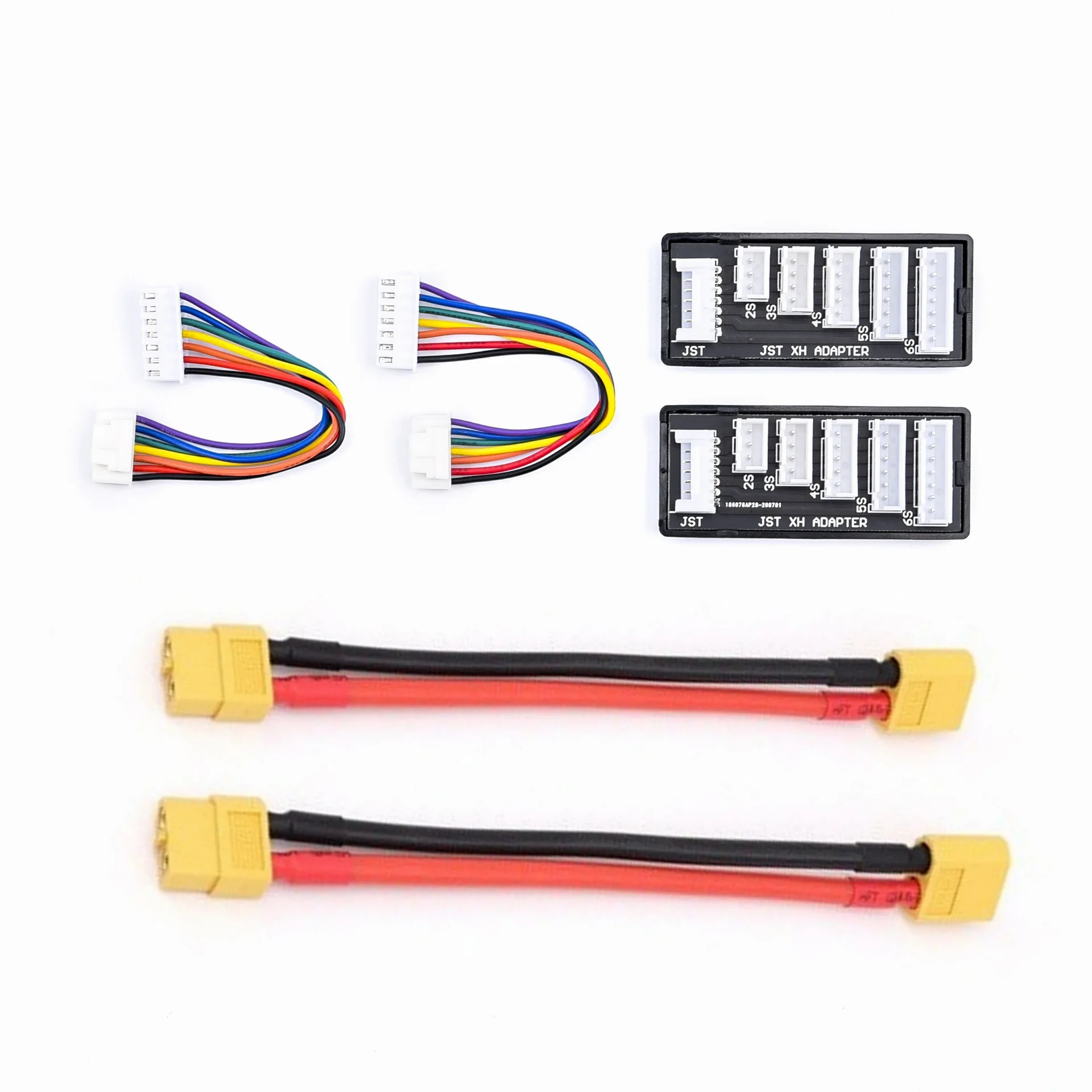 2pcs XT60/XT30/EC5/T Plug Charging Cable +2pcs JST-XH Balance Board For ISDT D2 P10 P20 Hota D6 P6 ToolkitRC M6D Balance Charger