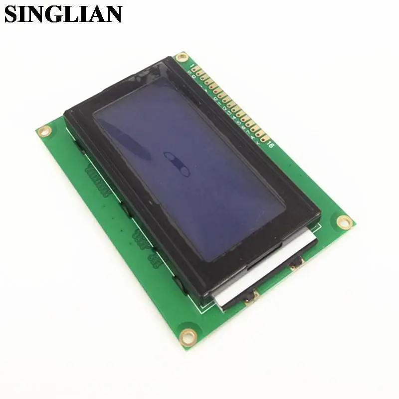 LCD1604 – écran LCD bleu 1604 16X4, Module d'affichage LCD 3.3V/5V avec rétro-éclairage pour Arduino