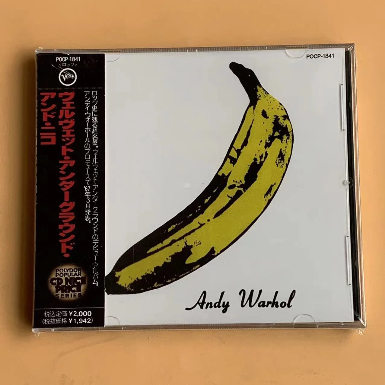 Retro The Velvet Underground Music CD Peel lentamente e vedi Album Cosplay CD Car Walkman Compact Disc Soundtracks Box Prop Gifts