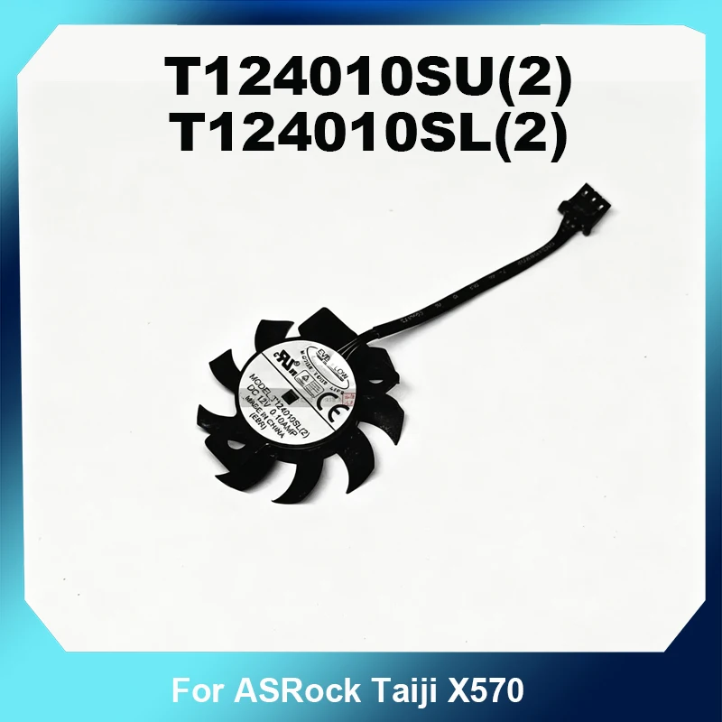 T124010SU(2) T124010SL(2) EVERFLOW 4010 DC12V Bracket Axial Cooling Fan For ASRock Taiji X570 Motherboard Silent Cooler