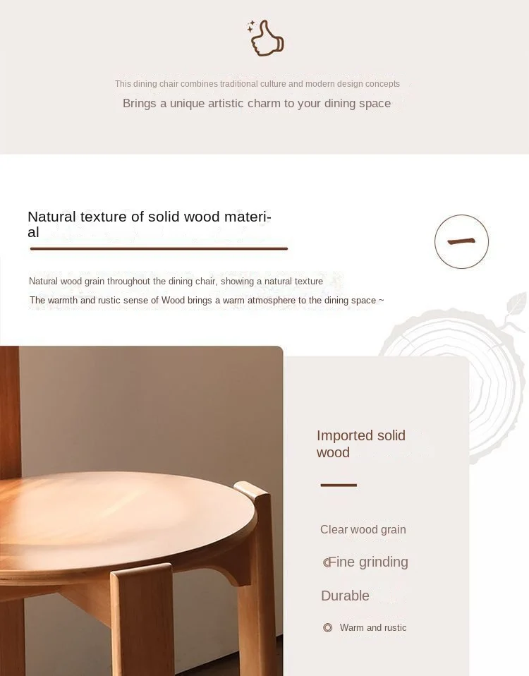 French Retro Dining Chair Design Master's Makeup Backrest Living Room Chair Minimalist Coffee Vintage Solid Wood Chair Furniture