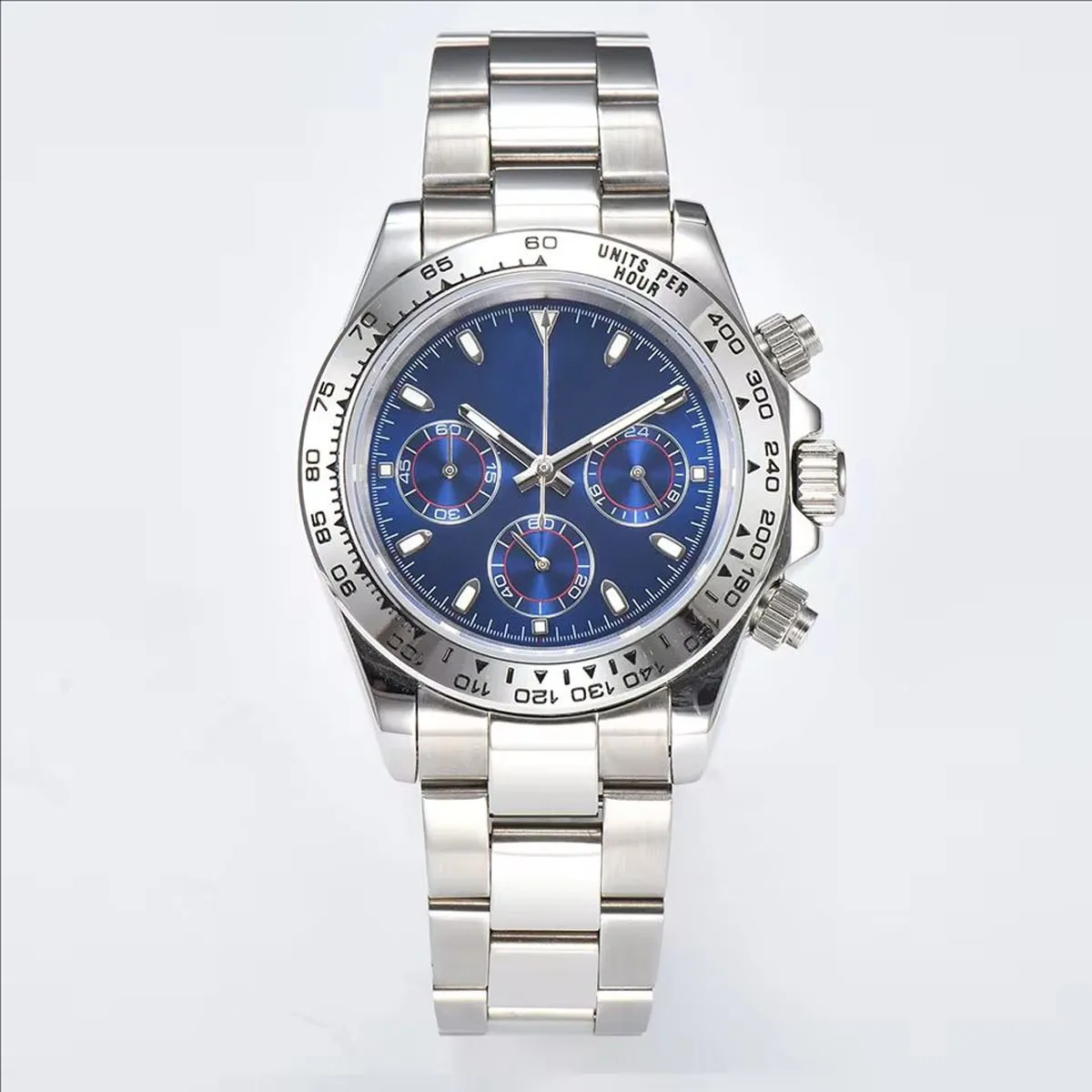 Customized watch Japan VK63 movement watch multi-function dial luminous waterproof high-end men's watches support custom logo 4