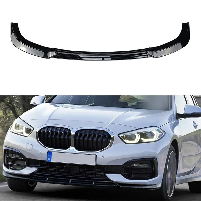 

Front Bumper Lip Spoiler For BMW 1 Series F40 Standard Edition 2020+ Front Bumper Protector Lower Blade Splitter Car Styling