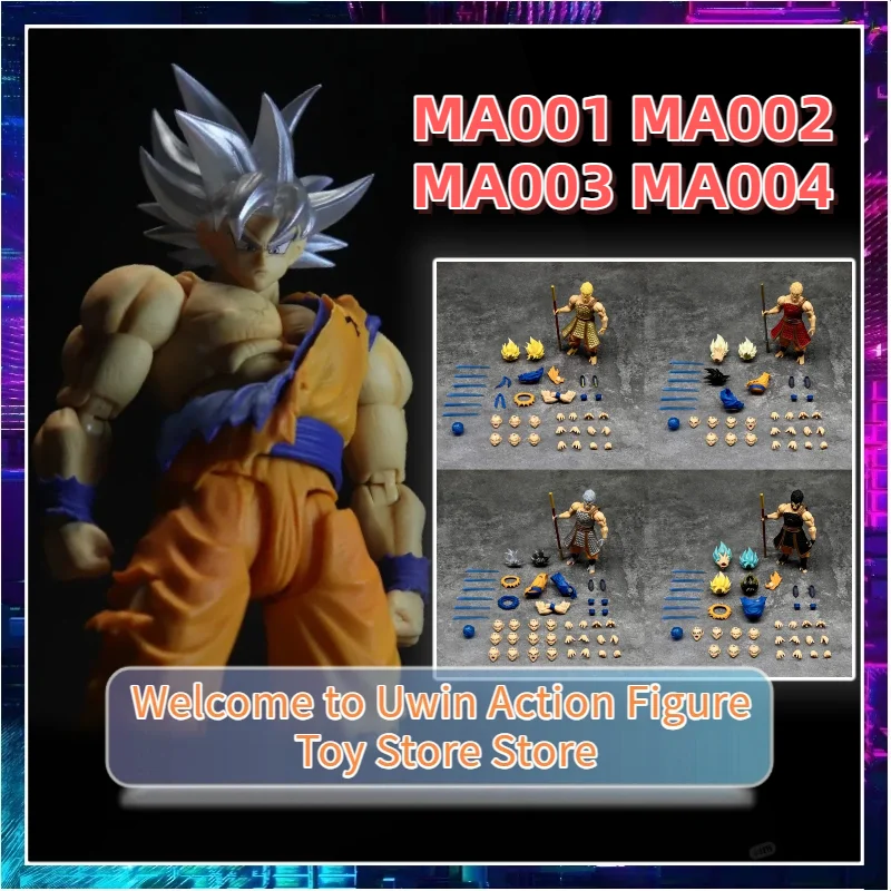 

Новинка в наличии: Коллекционные фигурки Mythos Anime Dragon Ball Armored Monkey King Son Goku MA001, MA002, MA003, MA004 в масштабе 1/12 – идеальный подарок