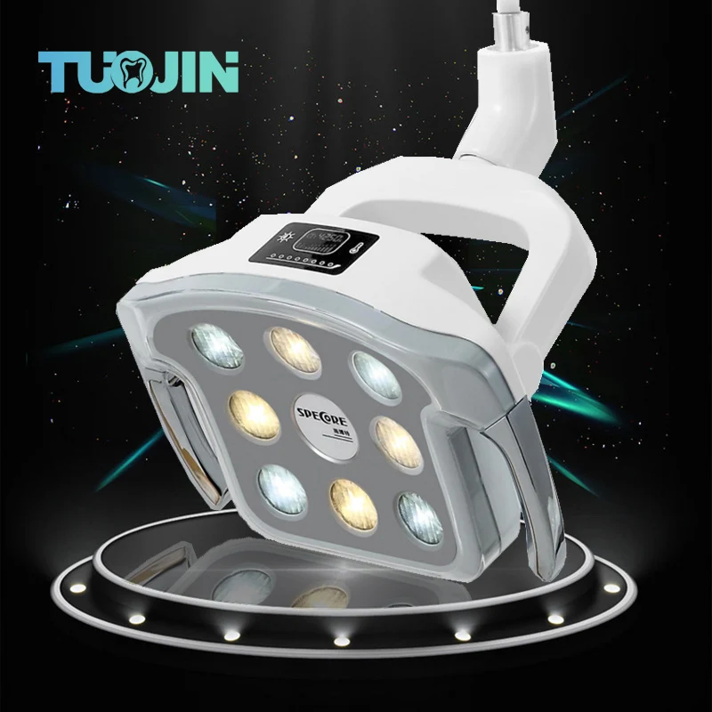 

9 Bulb LED Dental Implant Lamp Shadowless Lighting for Oral Surgery Dental Procedures