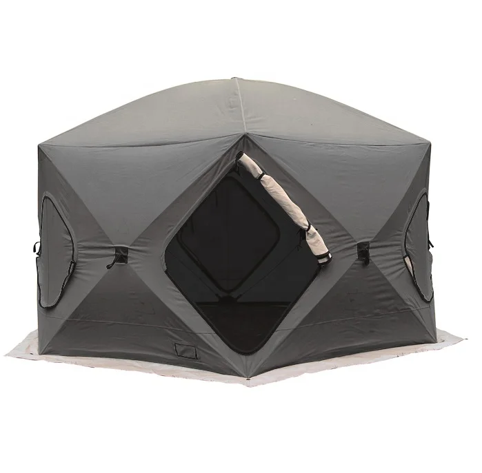 

10 Person Winter Tent 2 Layers Ice Fishing Tent Dome Tent Mongolian Yurts
