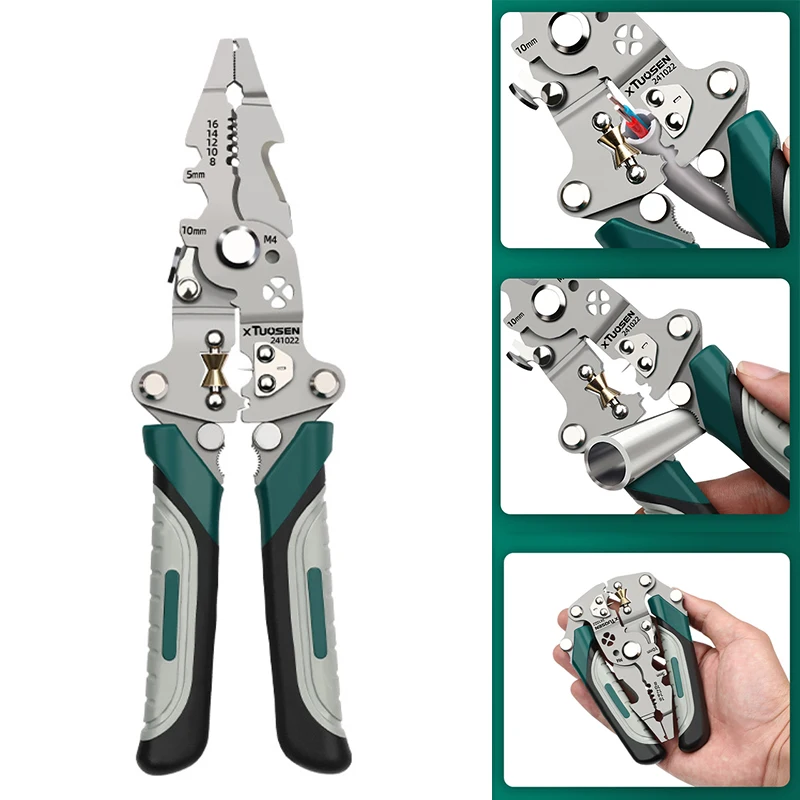 New Foldable Wire Strippers For Wire Splitting And Stripping Specialized For Electricians Wire Stripping Tool Home Hand Tools