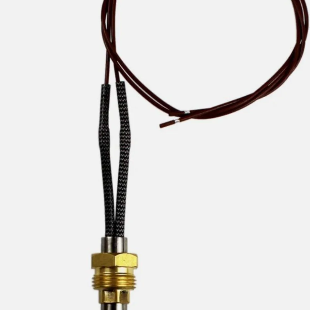 

For Pellet Furnace Ignition Rod 300W Stainless Steel 10mm by 160mm with Heat Resistant 350mm Cable for Boilers