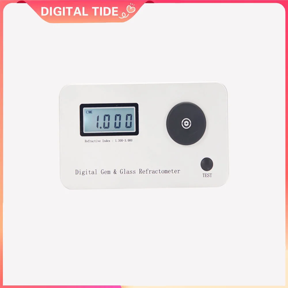 Instrument for Identifying Genuine and Fake Diamonds Gemstone Refractometer Refractive Index Inspection and Identification Tool