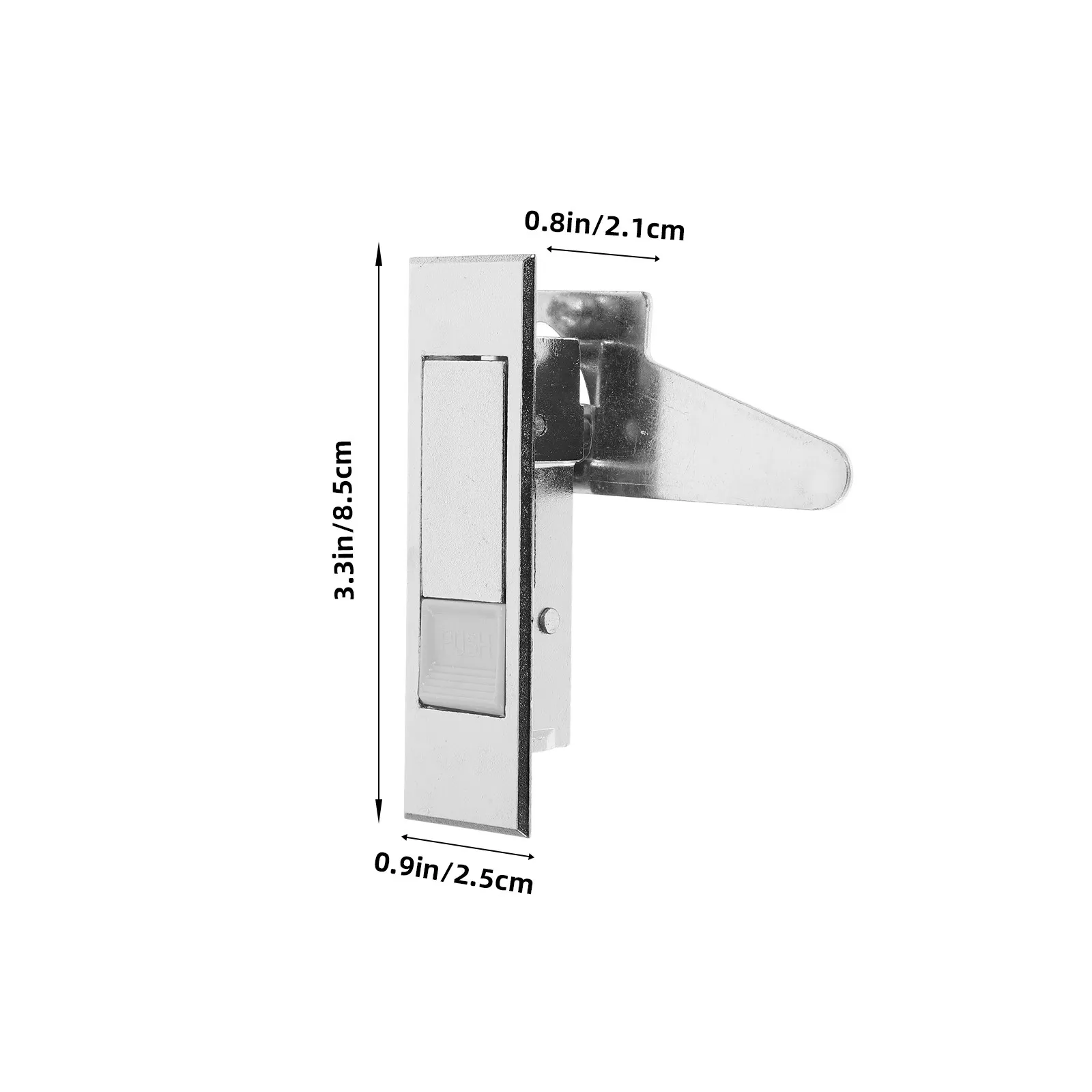 Zinc Alloy Glass Cabinet Lock No Drilling Easy Install Anti Theft Home Office File Cabinet Lock Replacement Drawer Locks