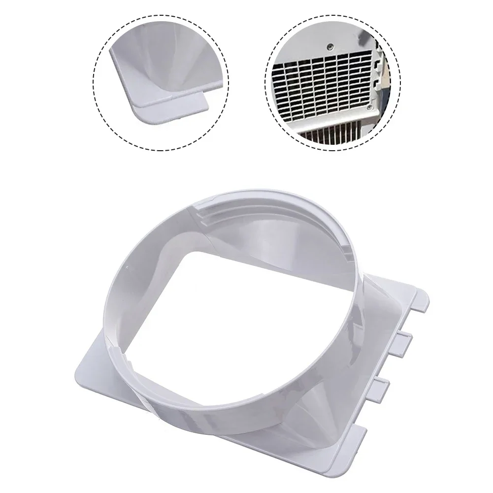 

Exhaust Pipe Connector Duct Adapter For Mobile Air Conditioning Exhaust Duct Window Baffle Adapter For 150mm/5.9" Exhaust Pipe