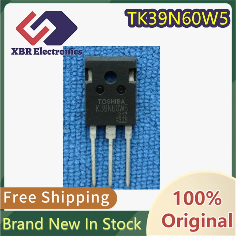 

(5/50 pieces) K39N60W5 TK39N60W5 TO-247 600V 38.8A Brand new genuine product in stock, fast delivery, free shipping