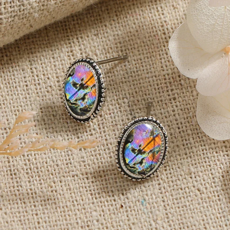 2pcs Fashionable and Exquisite Retro Bohemian Style Rotundity Earrings for Women Men Birthday Anniversary Gift Party Jewelry Lux