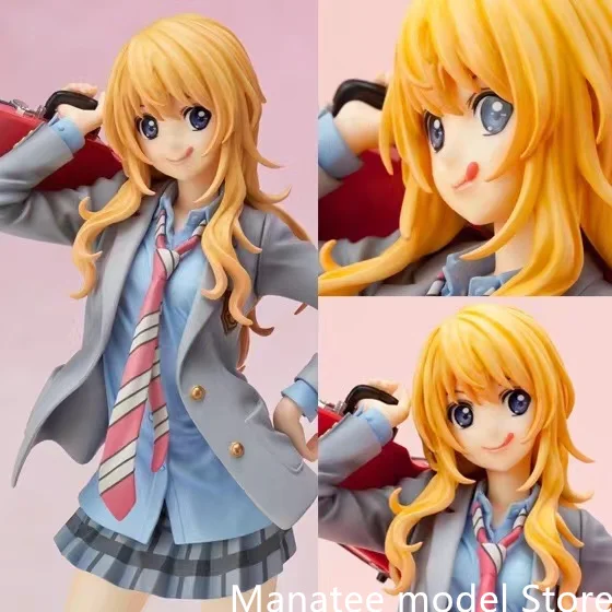 

Aniplex Original Your Lie in April - Kaori Miyazono Uniform 1/8 PVC Action Figure Anime Figure Model Toys Collection Doll Gift