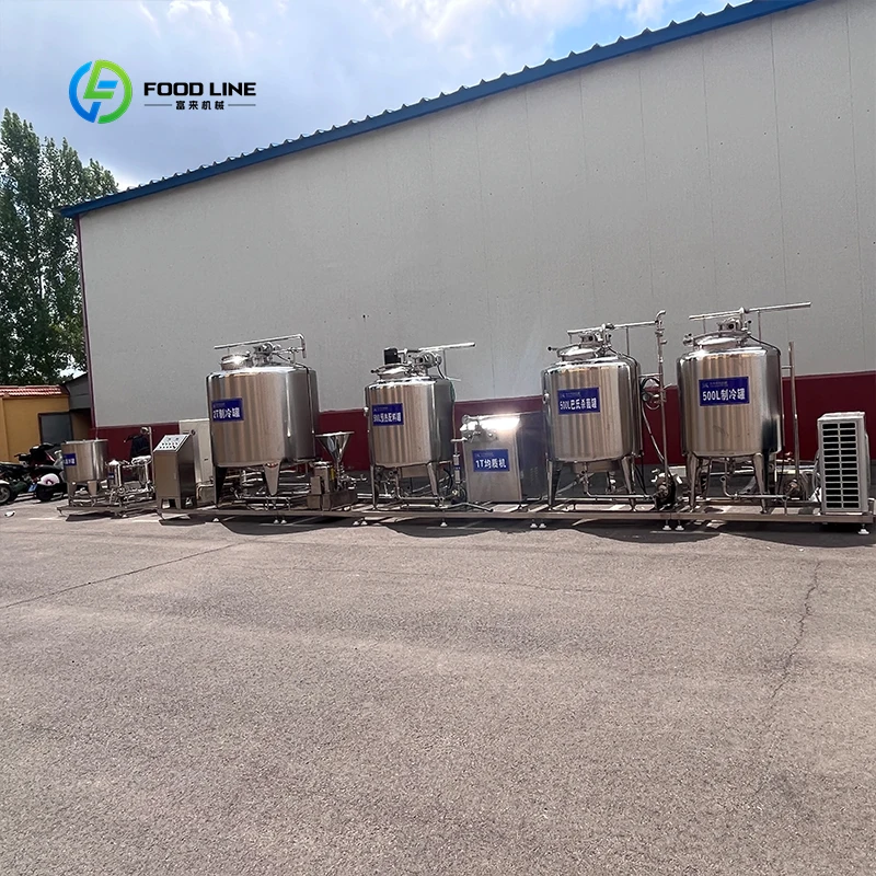 Industrial Butter Manufacturing Line Automatic Dairy Production Equipment for Food Industry Applications