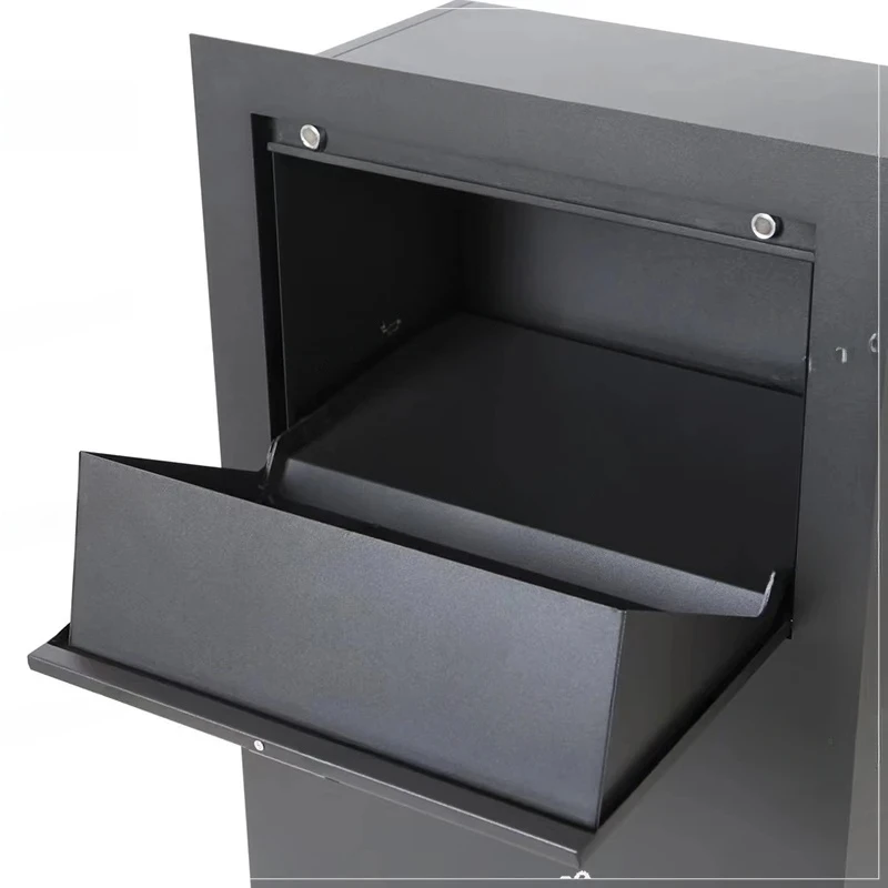 

Anti-Theft , Home Office Document Parcel Box, Express Self-Pickup Cabinet At Entrance Of The Exit Mailbox,