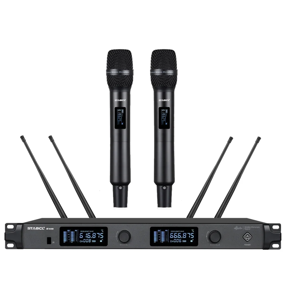 ST-920S Hot Sale Professional UHF Handheld  wireless Microphone for Church KTV Stage Performance Recording Portable Home Use