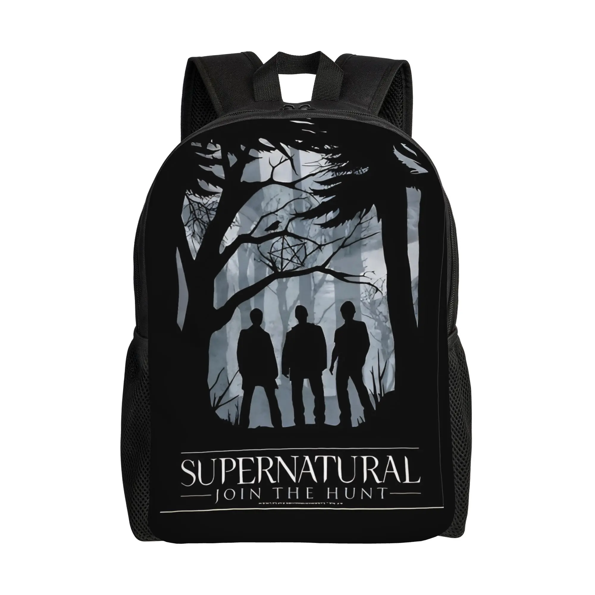 

Классический рюкзак Supernatural Movie для активного отдыха, учебы и бизнеса, городской рюкзак для мужчин и женщин, сумка через плечо для ноутбука