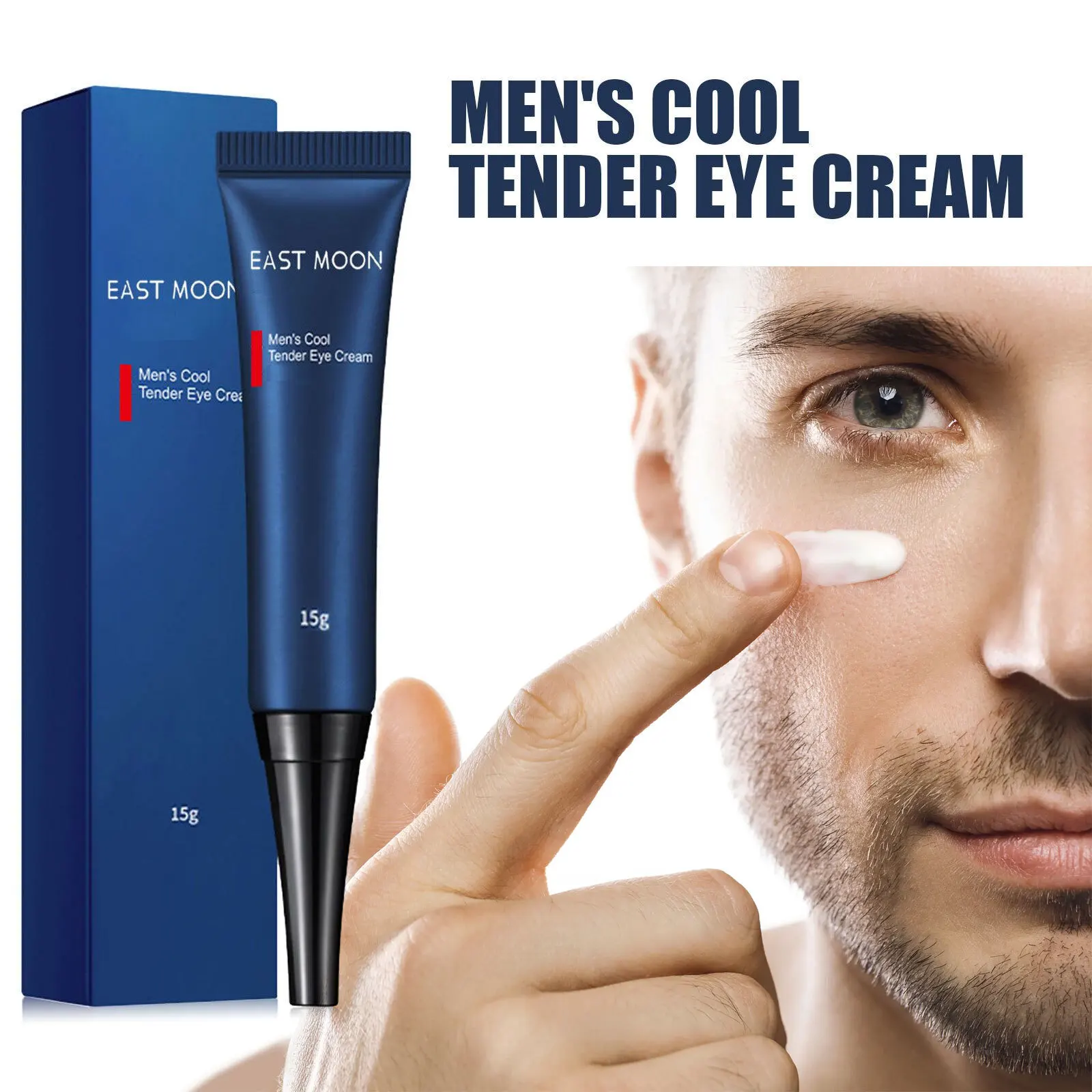 Retinol Anti Wrin-kle Eye Cream Men Collagen Anti Agi-ng Firming Skin Remove Eye Bags Nourishing Cream for Eyes Beauty Care 15g