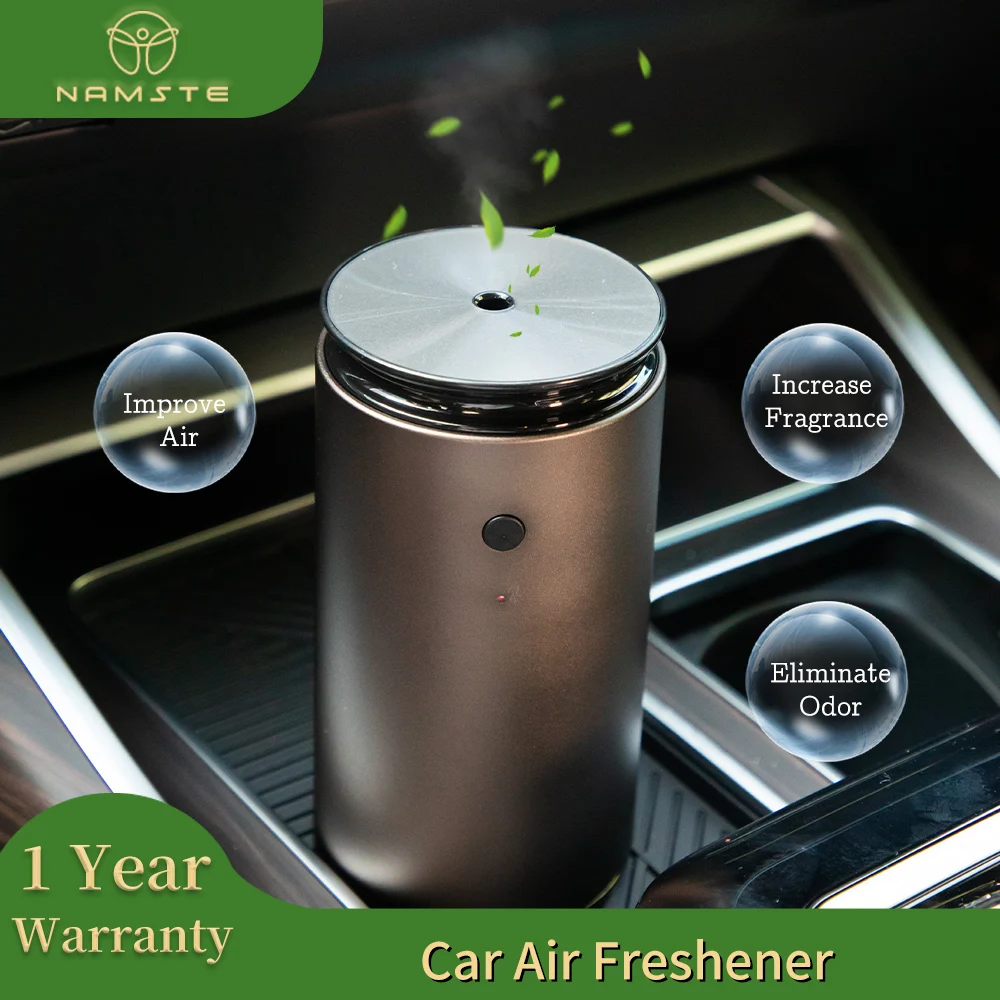 NAMSTE Car Aroma Diffuser 500mAh Battery 10ml Capacity Automatic Fragrance USB Charging Saudi Arabia Essential Oils Diffuser