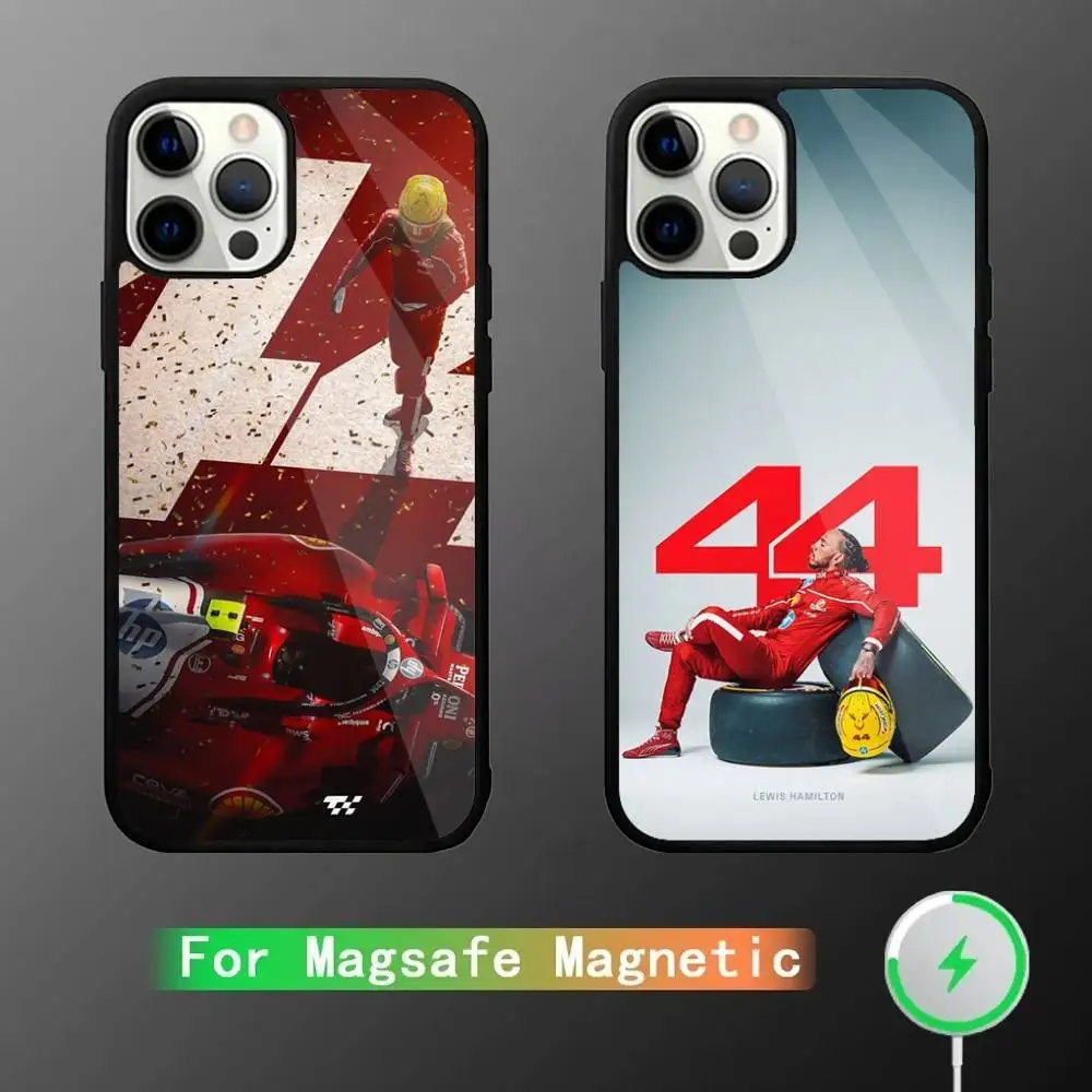 

44 L-Lewis Hamilton Phone Case For iPhone 17,16,15,14,13,12,11,Pro,Max,Plus,Mini,SE4,E Magnetic Magsafe Wireless Charging