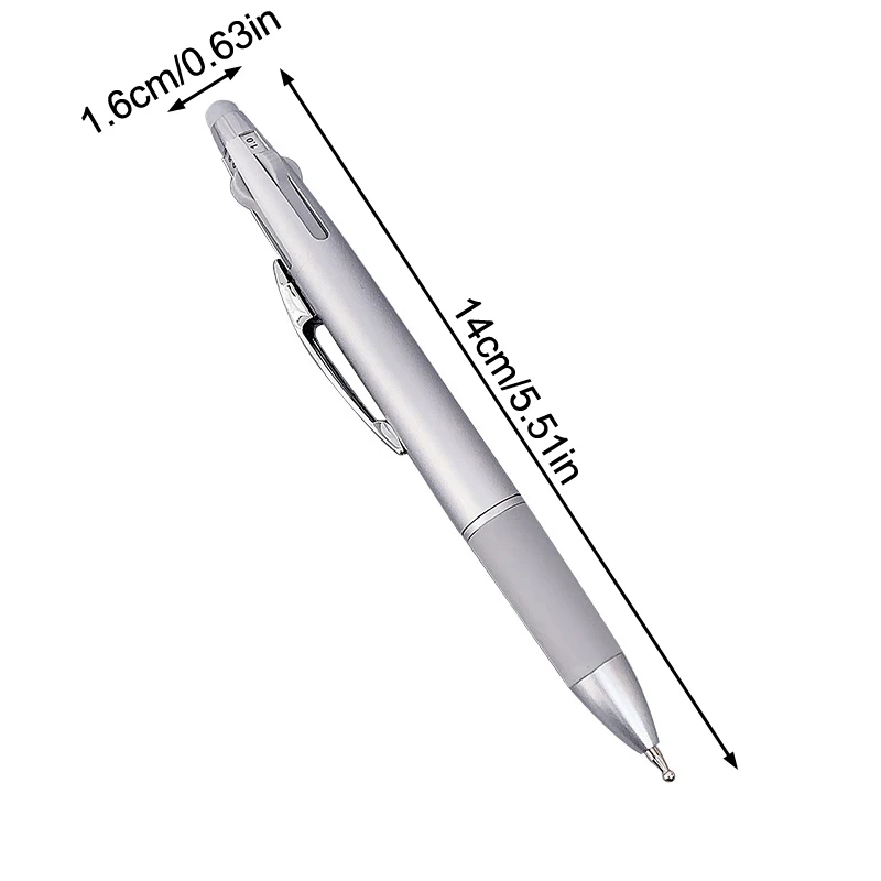 Pluma de diamante para punta de uñas, adorno 4 en 1, pincel giratorio para pintura de punta de uñas, herramienta artística de diseño de bolígrafo, pintura de punta de manicura