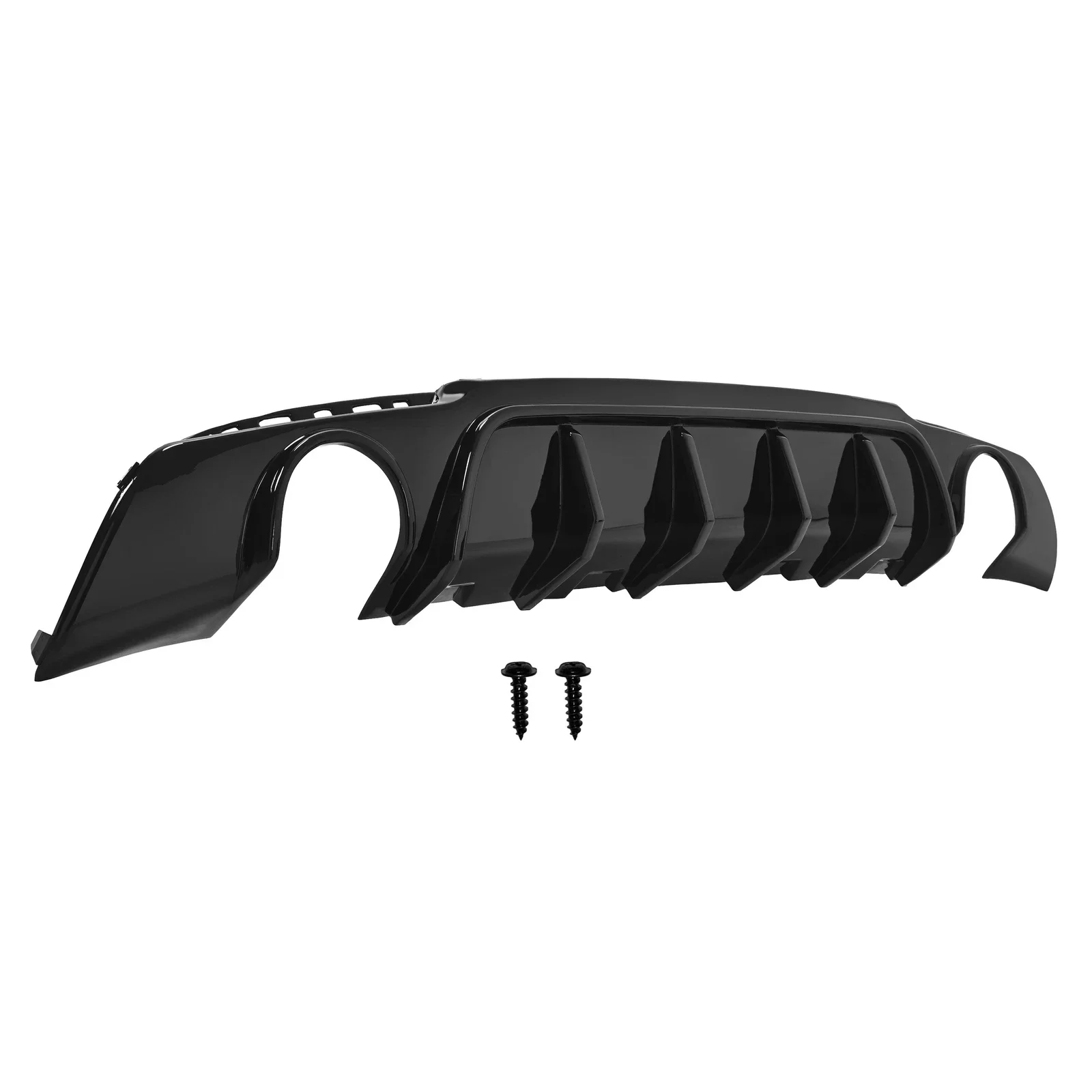 

Factory Hot Selling Rear Bumper Diffuser Valance Shark Fins Gloss Black Fits for CHRYSLER 300 2015-2023